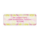 Search for pink lemonade return address labels Yellow