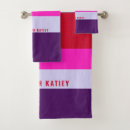 Search for pattern bath towels Pink