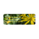 Search for daisy flowers return address labels Floral