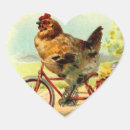 Search for heart chicken stickers Hen