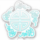Search for good fortune stickers Happiness