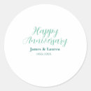 Search for happy anniversary stickers Calligraphy typography elegant romantic