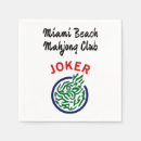 Search for mahjong napkins Joker