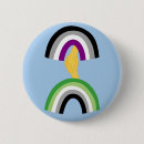 Search for aromantic asexual badges Flag