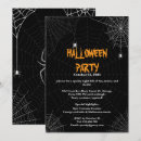 Search for creepy spider on web invitations Typography