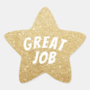 Search for great teacher stickers Gold star
