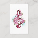 Search for clef notes business cards Treble