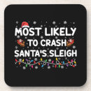 Search for sleigh coasters Xmas