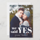 Search for we said yes invitations Stylish