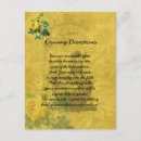 Search for driving directions to invitations Vintage