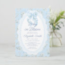 Search for lace baby shower invitations Baby in bloom