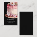Search for homemade food business cards Cake