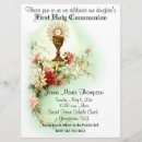 Search for traditional first communion invitations Catholic