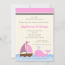 Search for whale baby shower invitations Boat