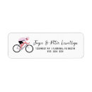 Search for biking return address labels Bike