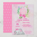 Search for dot flower invitations Elephant