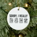 Search for musicians christmas tree decorations Funny