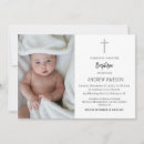 Search for picture christening invitations Blue