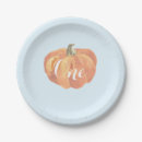 Search for blue pumpkin plates First birthday