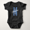 Search for monogram baby clothes Blue