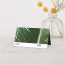Search for palm tree place cards Green