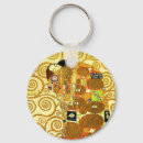 Search for spiral life key rings Gustav klimt