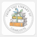 Search for club bookplates Stack of books