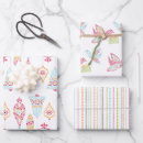 Search for christmas bird wrapping paper Red