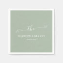 Search for christmas wedding napkins Black and white