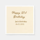 Search for happy 21st birthday napkins 10 20 30 40
