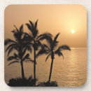 Search for romantic beach coasters Palm trees