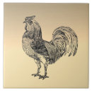 Search for vintage rooster tiles Antique