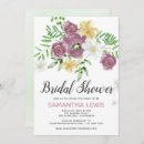 Search for spring bridal shower invitations Watercolor