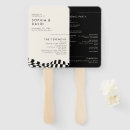 Search for unique wedding programmes Minimalist formal classy