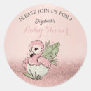 Search for glitter flamingo stickers Tropical