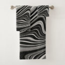 Search for black and white zebra bath towels Stripes