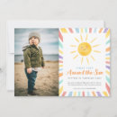 Search for sun 1st birthday invitations Simple