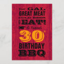 Search for bbq 30th birthday invitations Cookout