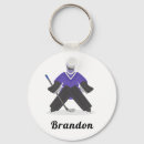 Search for hockey pucks key rings Goalie