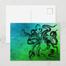 Search for tentacles postcards Under the sea