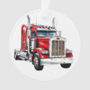 Search for semi truck christmas tree decorations Big rig