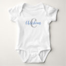 Search for monogram baby clothes Blue
