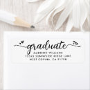 Search for grad return address labels High school or college