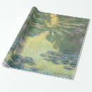 Search for claude monet painting wrapping paper Water lilies