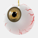 Search for eyeball christmas tree decorations Spooky