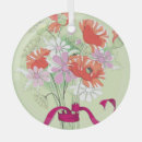 Search for poppy flower christmas tree decorations Bouquet