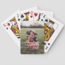 Search for last name playing cards Typography