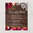 Search for wood wedding save the dates Budget