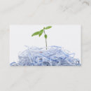 Search for think green business cards Environment