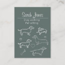 Search for walking chubby business cards Dog walker